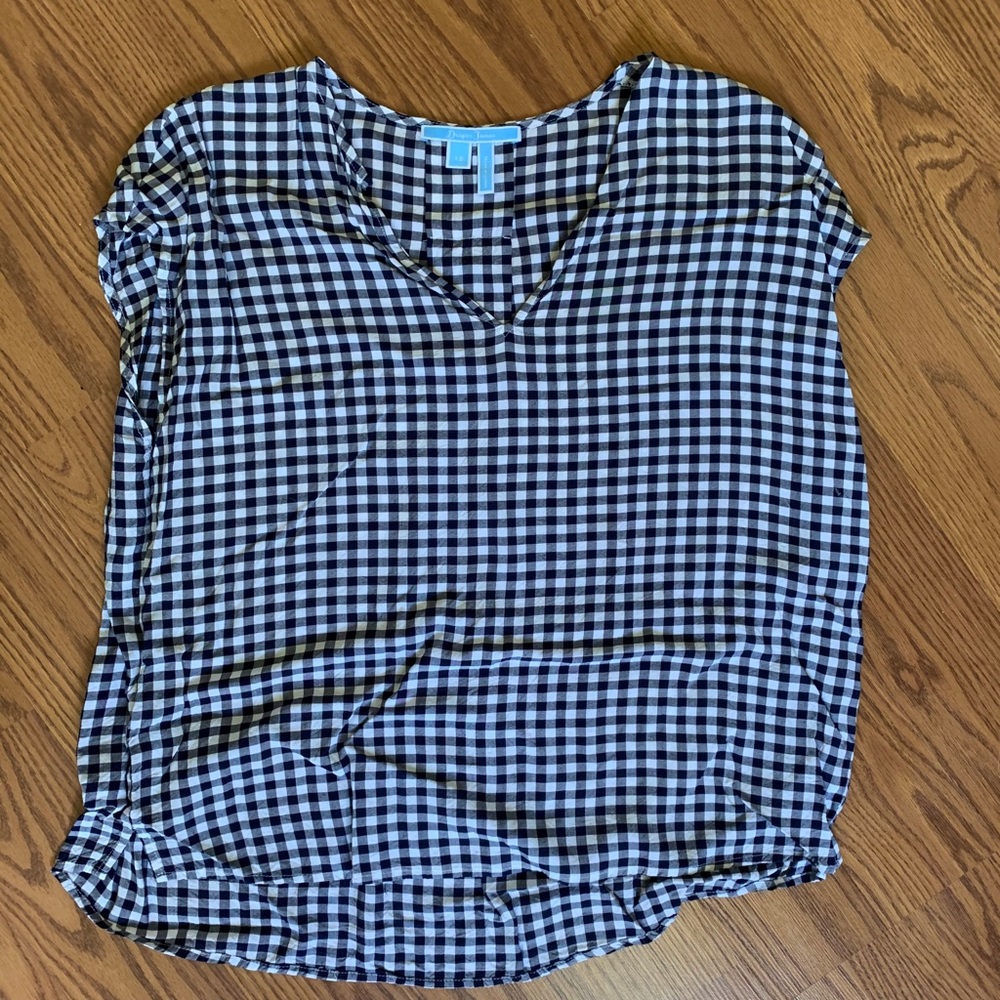Draper James Gingham Top